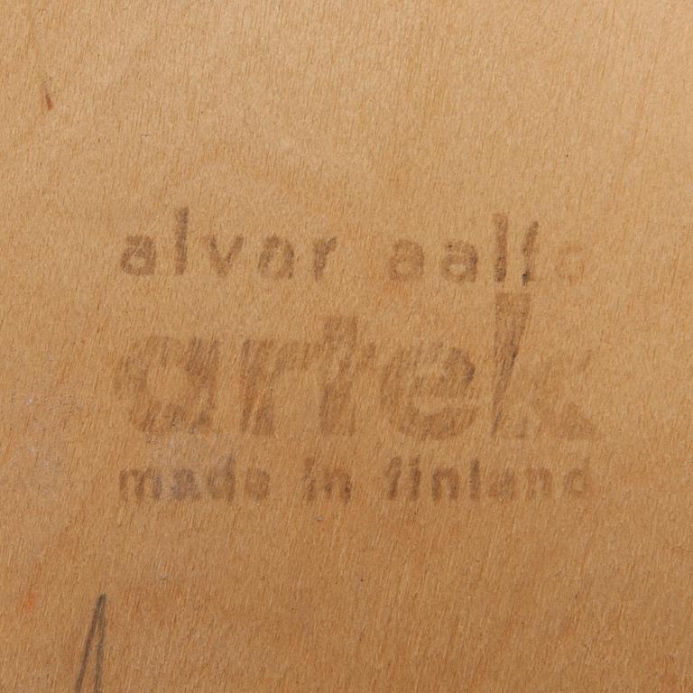 KARMSTOLAR, 3 st, E45, Alvar Aalto, Artek 1900-talets slut.