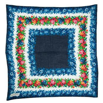899. YVES SAINT LAURENT, a cotton shawl.