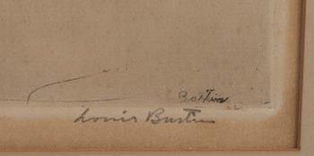 LOUIS BASTIN, 2 st, färgetsningar. Signerade och numrerade 13/90 respektive 5/75.