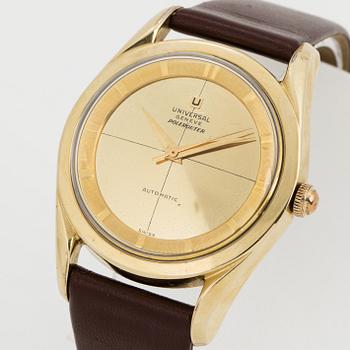 UNIVERSAL GENÈVE, Polerouter, wristwatch, 35.5 mm.