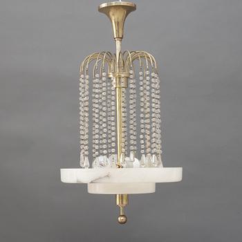 A Swedish Grace chandlier, 1920s.