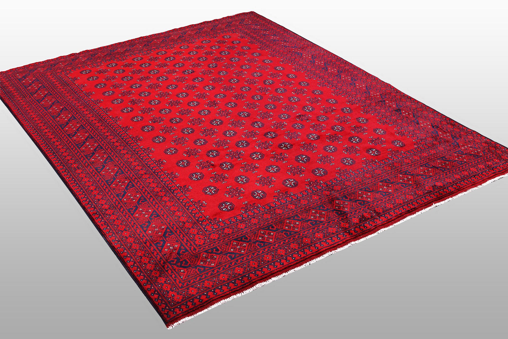 Matto, Afghan, ca 341 x 261 cm.