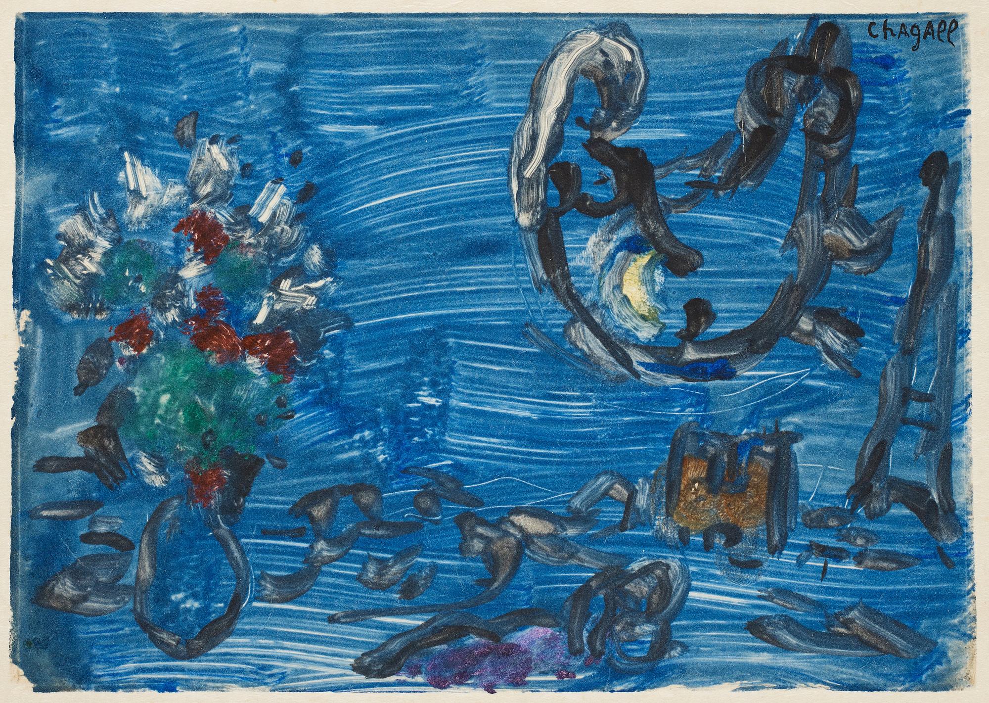 Marc Chagall, "Femme-oiseau".