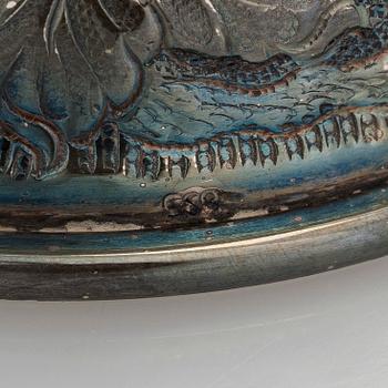 A footed silver beaker, Finnish control marks, Helsinki 1970.