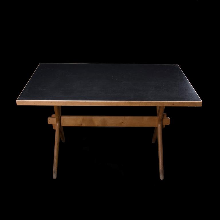 ILMARI TAPIOVAARA, X-LEGGED TABLE. Keravan puuteollisuus, 1940s.