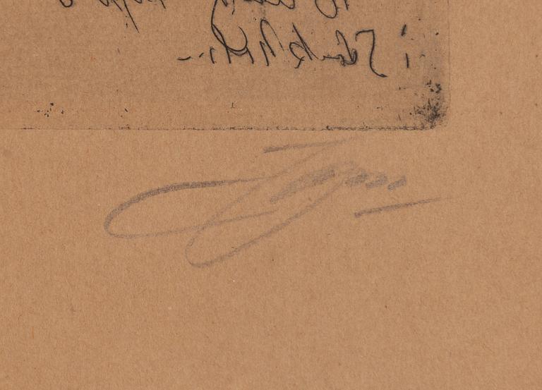 Anders Zorn, "Prince Paul Troubetzkoy II".