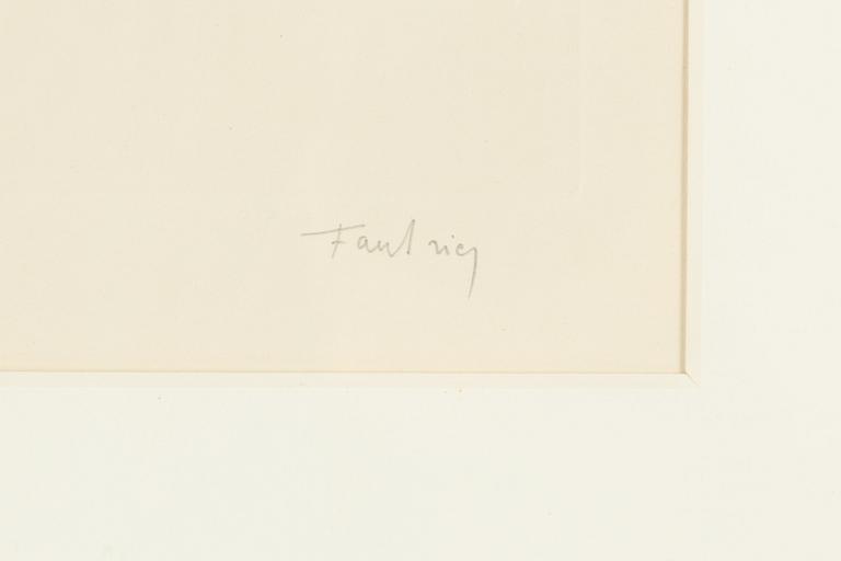 Jean Fautrier, Le torse de la femme.