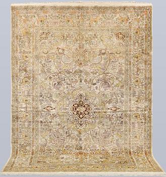 Matta, orientalisk old, silke, ca 202 x 123 cm.