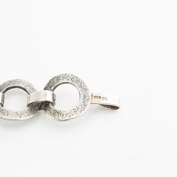 Bracelet, silver, 1970.