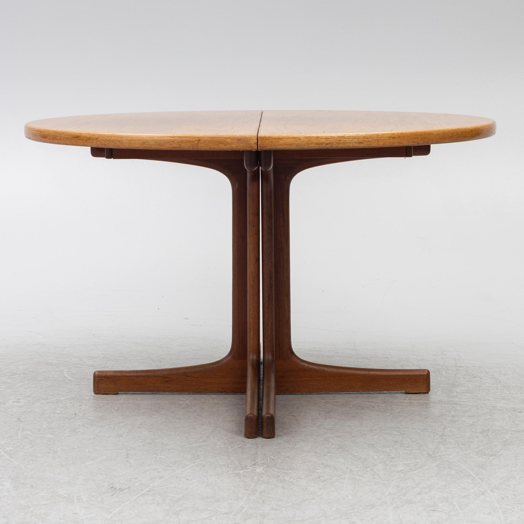 Karl Erik Ekselius, Dining table, JOC, Vetlanda, 1960s.