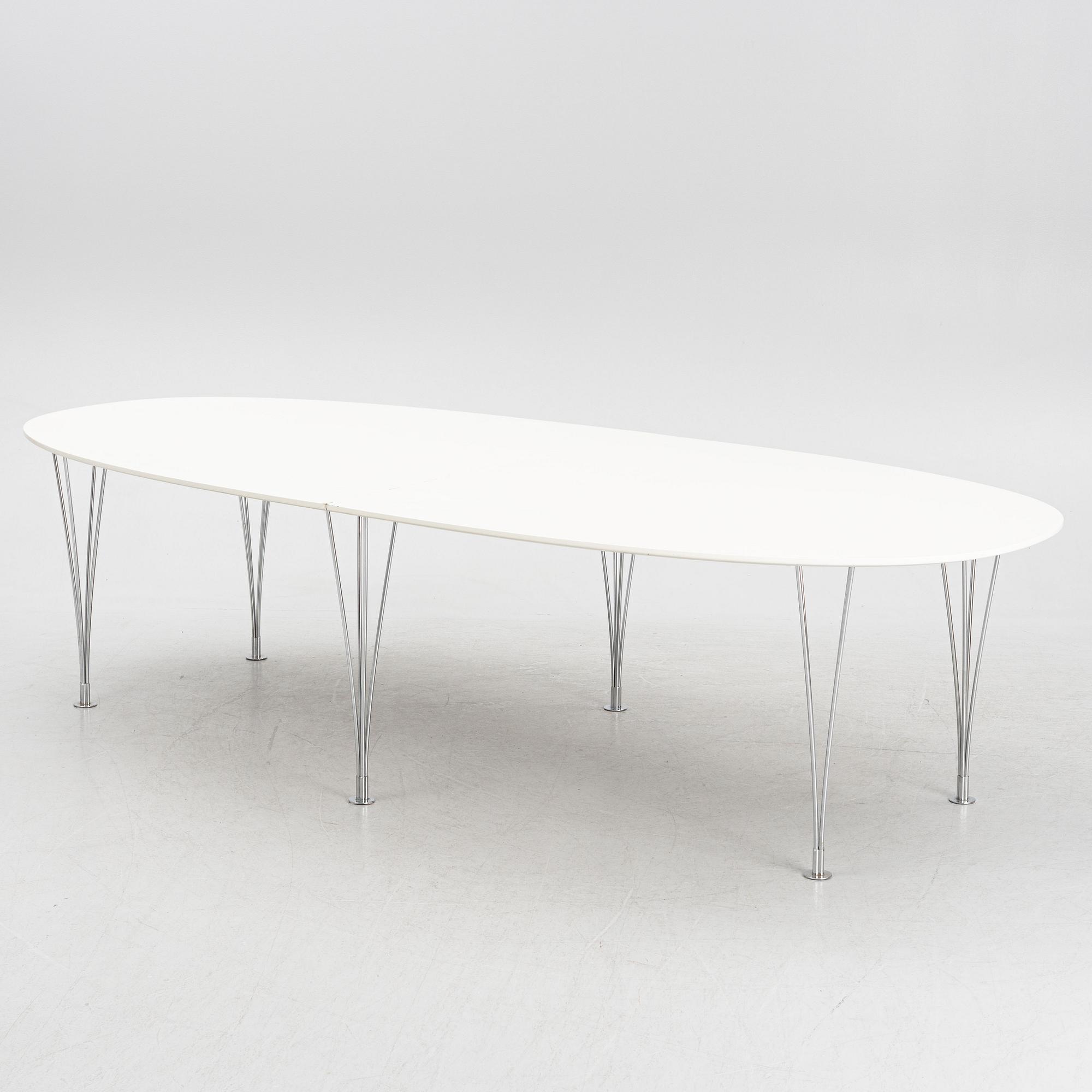 Bruno Mathsson, bord, "Superellips", Bruno Mathsson International, Värnamo.