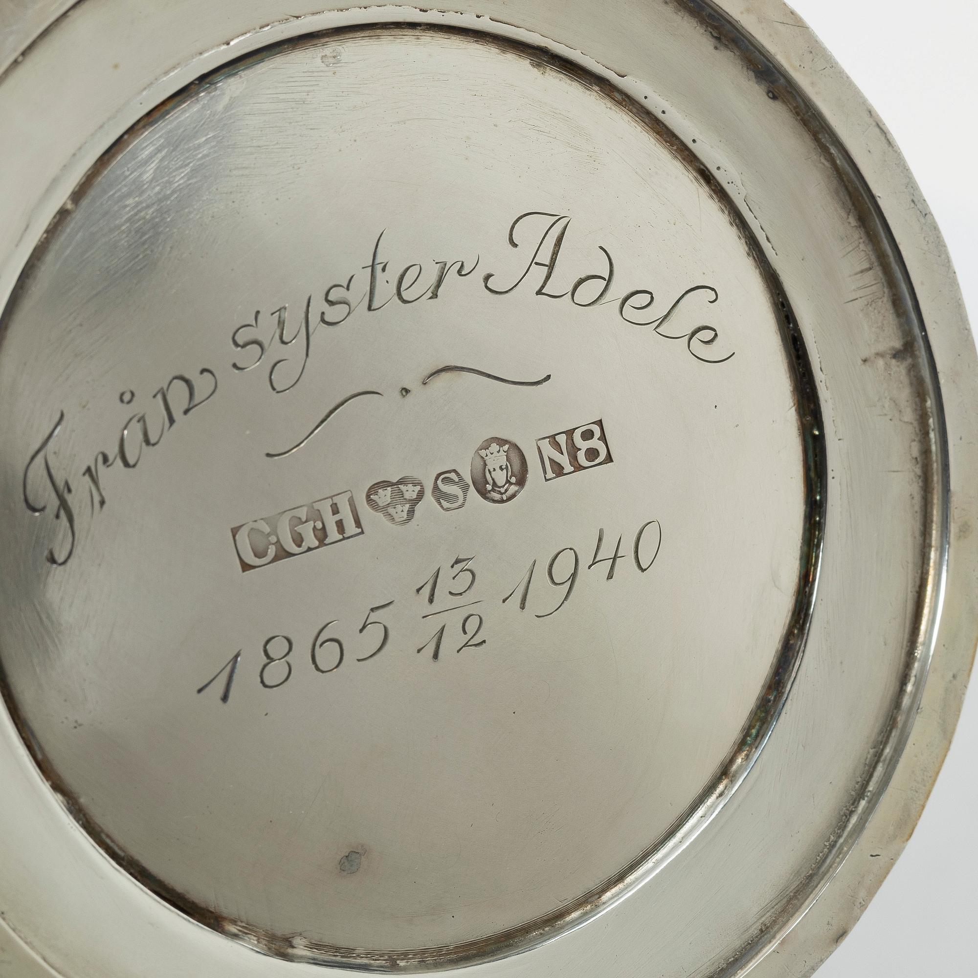 C.G. Hallberg, A Swedish parcel-gilt silver beaker, Stockholm 1939.