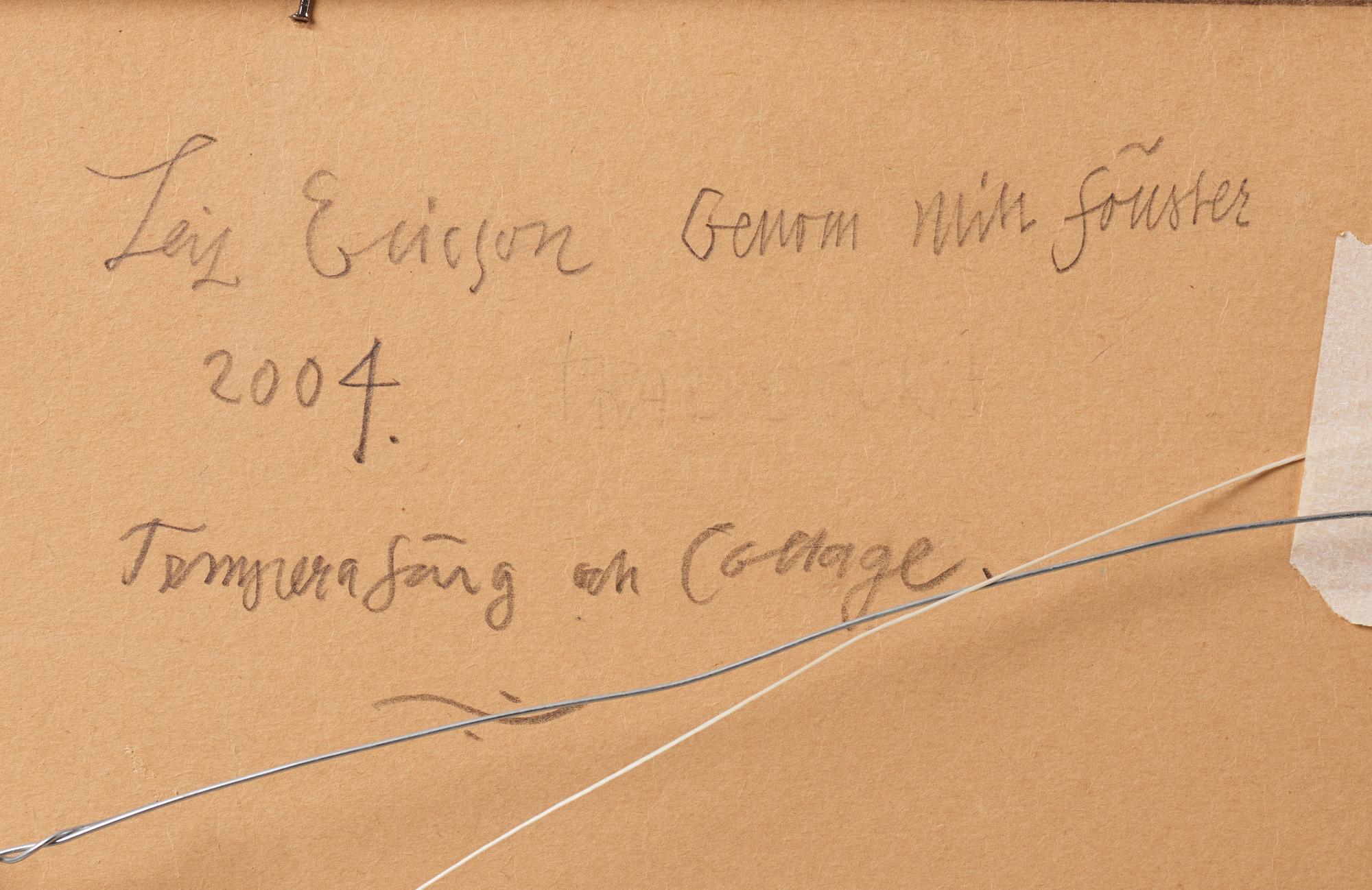 Leif Ericson, "Genom mitt fönster".