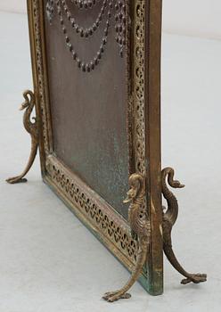 BRASSKÄRM, mässing och brons, 1900-talets början.