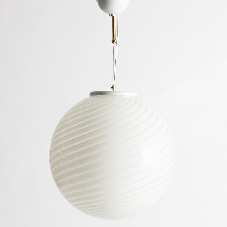 A Murano ceiling lamp, second half of the 20th century.