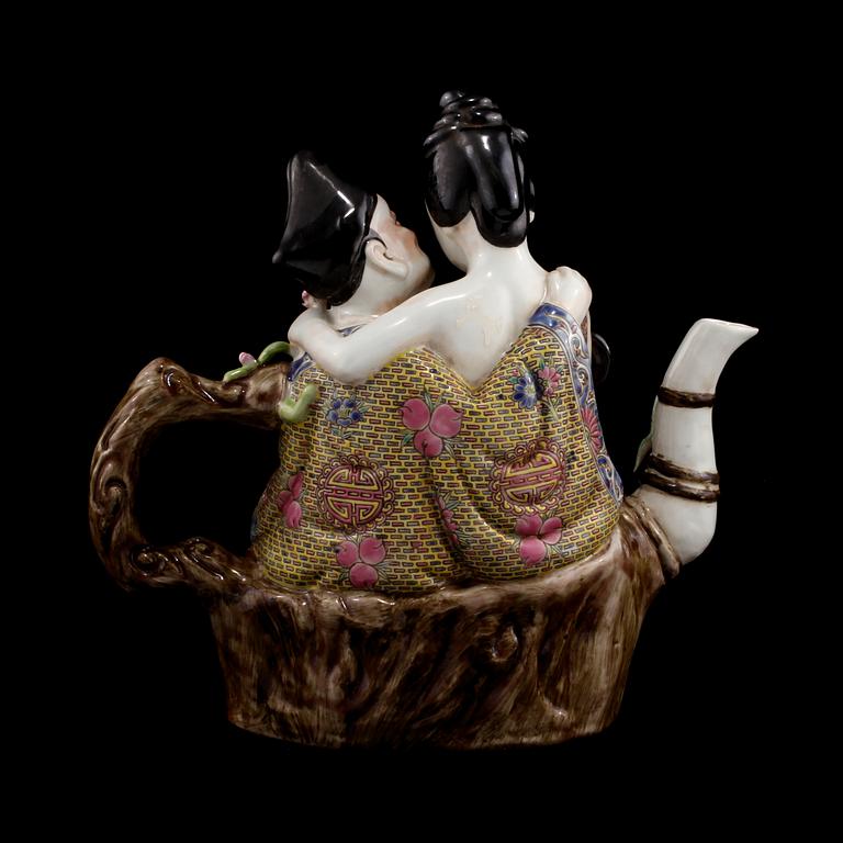 KANNA, porslin, orientalisk, 1900-tal.