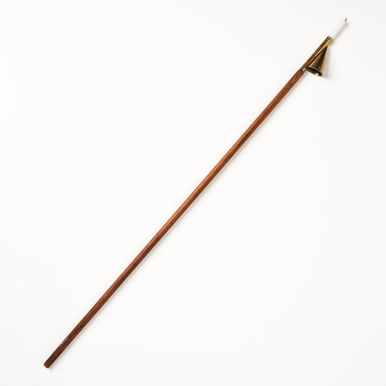 Candle snuffer/lighter for chandeliers, Sweden, probably 19th century.