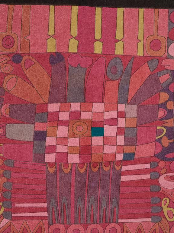 Stig Lindberg, textil för Nordiska Kompaniets textilkammare, 1960-tal.