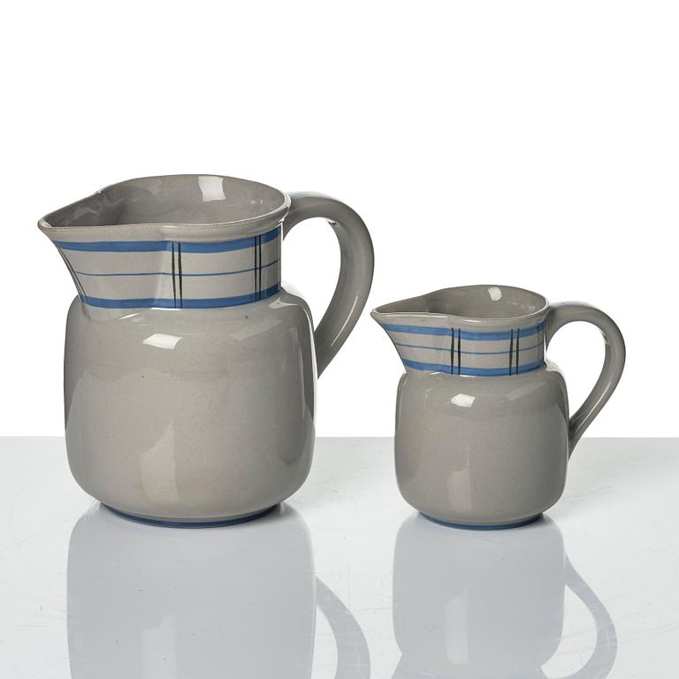 Wilhelm Kåge, servisdelar, 14 st, "Eldorado", Gustavsberg, 1936-1962.