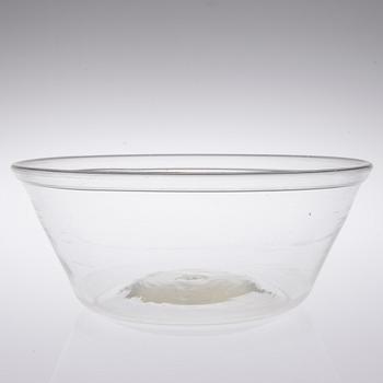 FILBUNKE, glas, sekelskiftet 1800/1900.