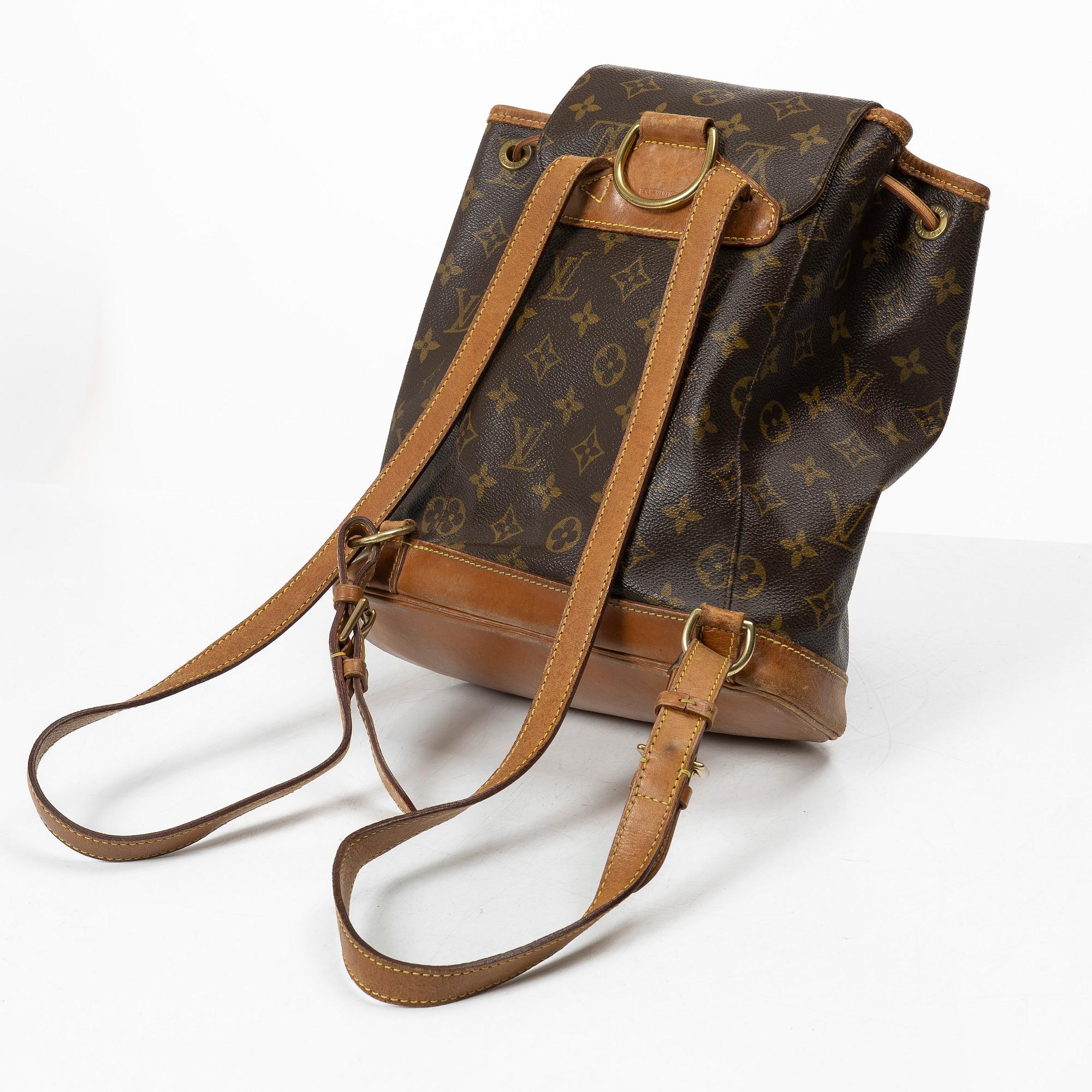 Louis Vuitton, Backpack, "Montsouris small", France, 1998.