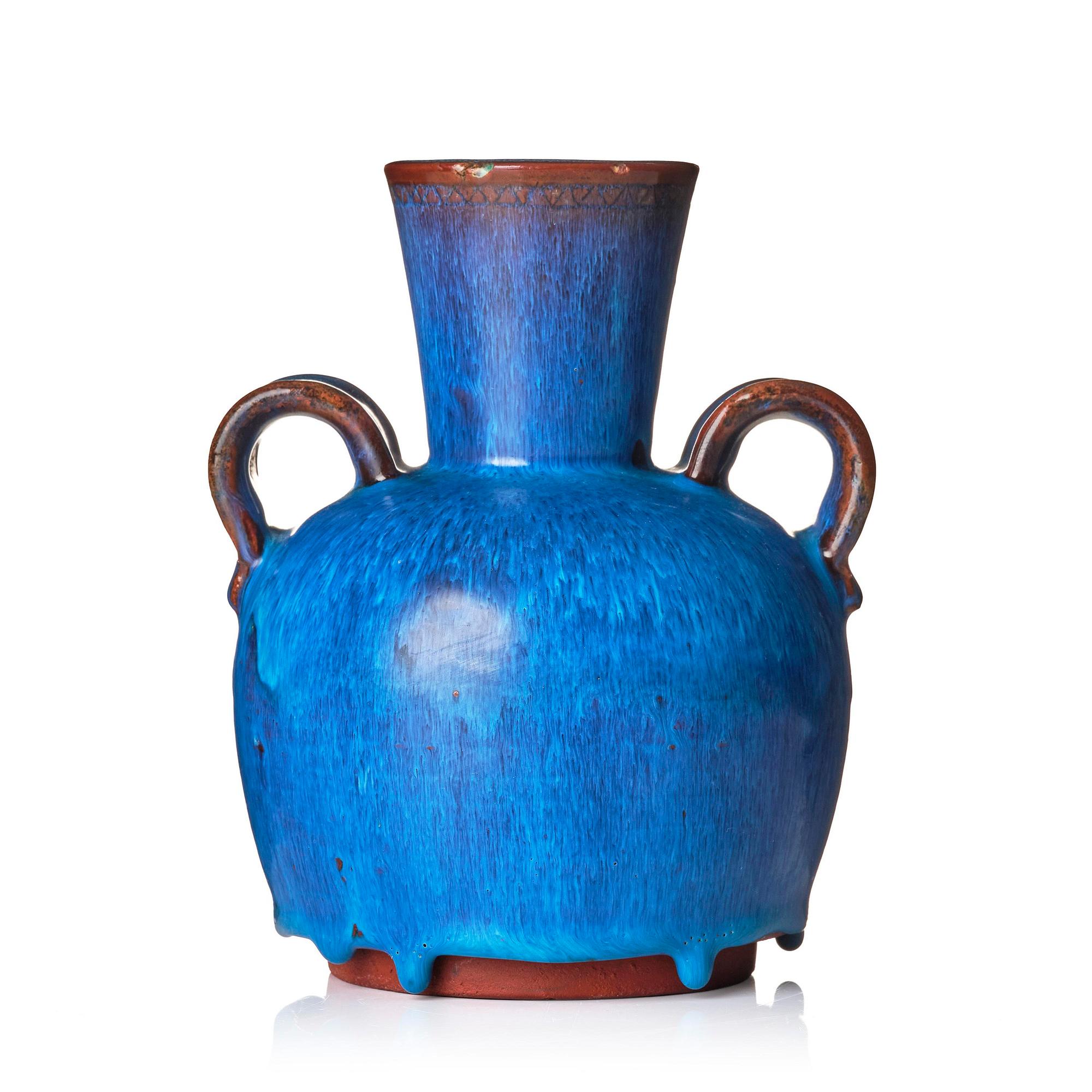 Wilhelm Kåge, a Farsta stoneware vase, Gustavsberg 1934.