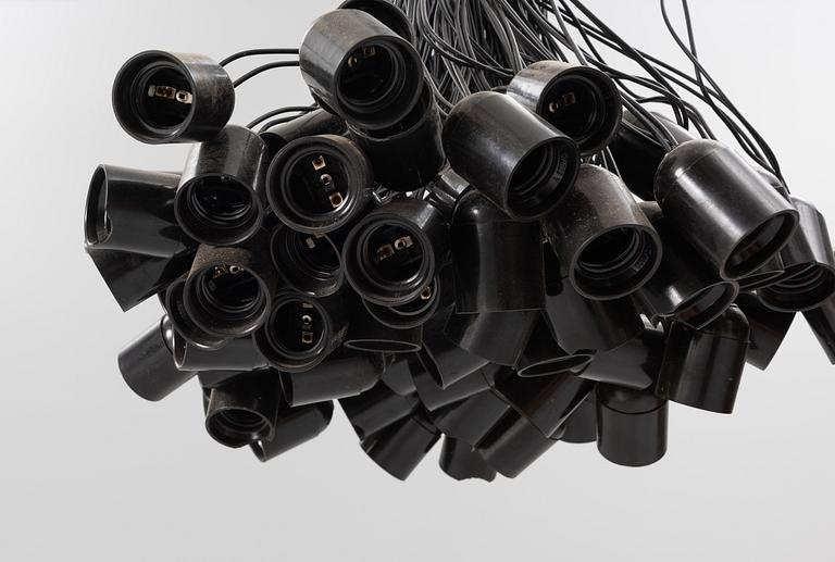 Rody Graumans, taklampa, "85 lamps", Droog Design, Holland, efter 1993, proveniens Lasse Åberg.