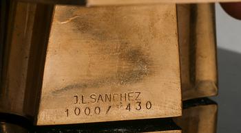 JOSÉ LUIS SANCHEZ, skulptur, brons, stämpelsignerad, numrerad 1000/430.