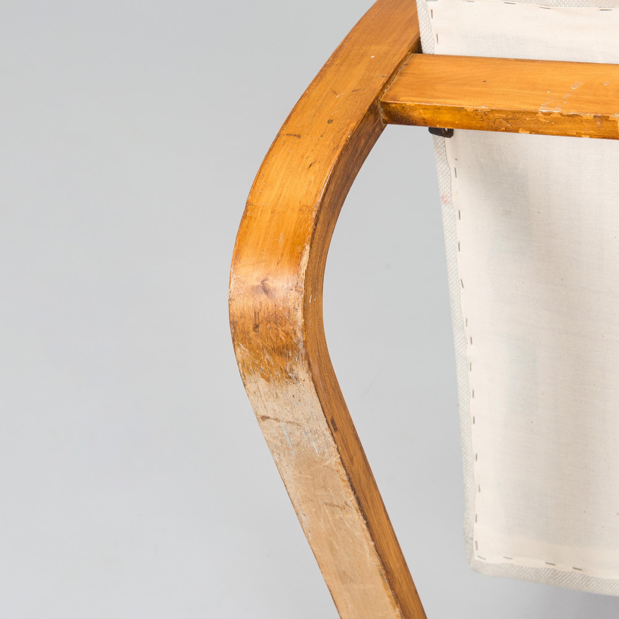 Alvar Aalto, A 1930/1940s armchair, model 36, for O.Y Huonekalu- ja Rakennustyötehdas A.B.