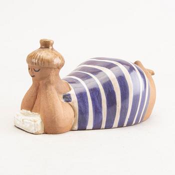 Lisa Larson, figurin, stengods, "Beata" ur serien "ABC-flickorna", Gustavsberg.