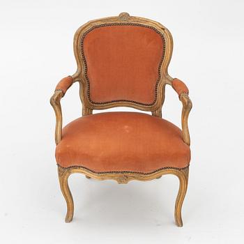 A Louis XVI armchair, France, 18th Century.