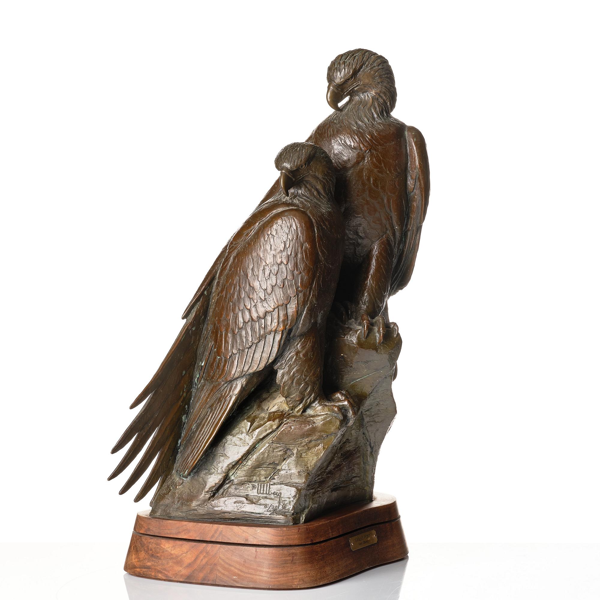 Kent Ullberg, "Eagles point".