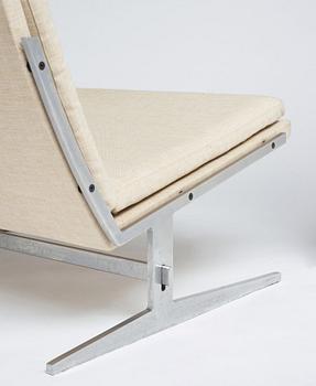 Preben Fabricius & Jørgen Kastholm, a pair of easy chairs "Bo 561", Bo-Ex Denmark, 1960's.