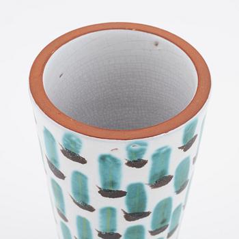 Stig Lindberg, a faience vase from Gustavsbergs Studio.