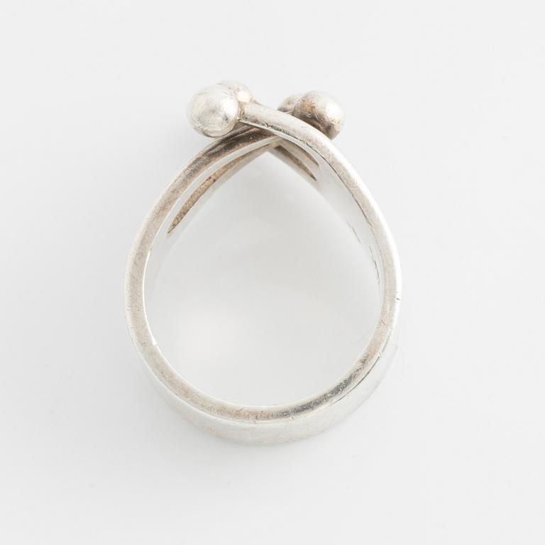 Anna Greta Eker, ring, sterlingsilver, Norge.