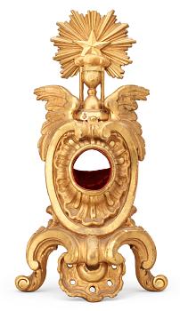 609. A Swedish Rococo pocket watch stand.