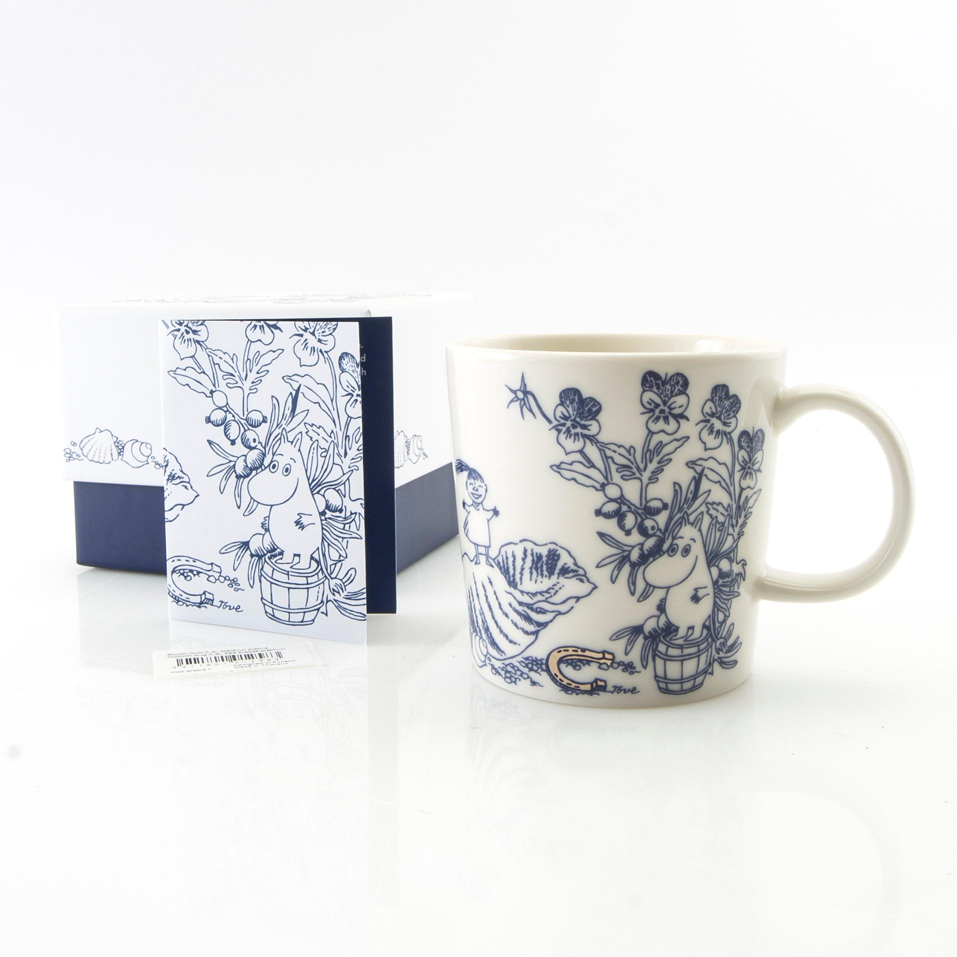 Muminmugg "Havsbris platina" Mumindagen 2023, Arabia.