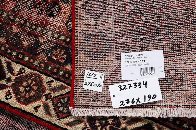 Matta, Perisk, vintage design, ca. 276 x 190 cm.
