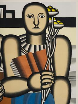 Fernand Léger, after, "La lecture".