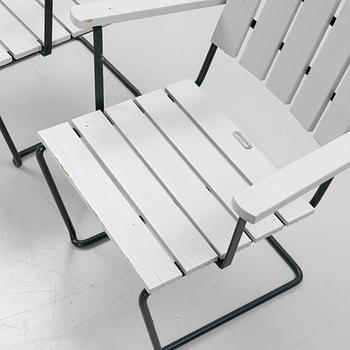 Trädgårdsgrupp, 6 delar, Grythyttan, samtida tillverkning.