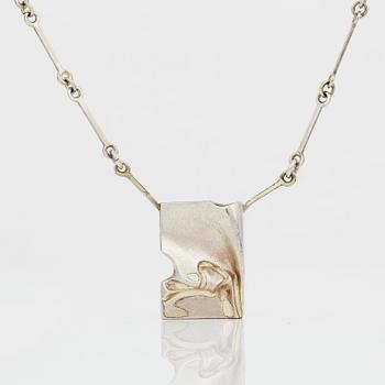 HALSSMYCKE, sterling silver, Lapponia, Finland, 1984-5. Vikt ca 11,97 g.