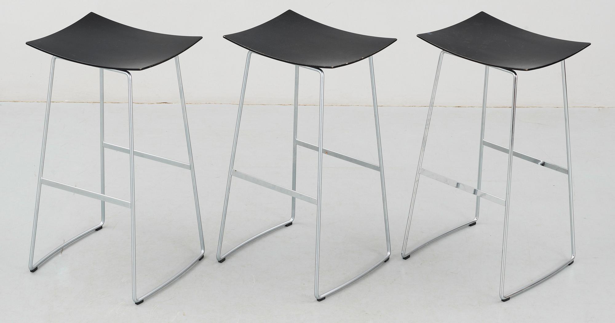 BARSTOLAR, 3 delar, sent 1900-tal.