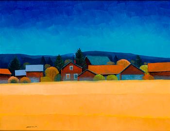 Juhani Palmu, 'Sunny Autumn day'.