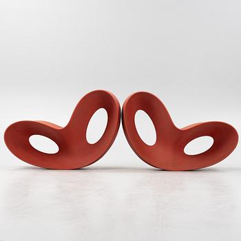 Ron Arad, a pair of armchairs/rocking chairs, 'Voido', Magis, Italy.