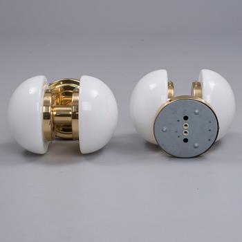 VÄGGLAMPOR, ETT PAR, Orno, 1900-talets slut.