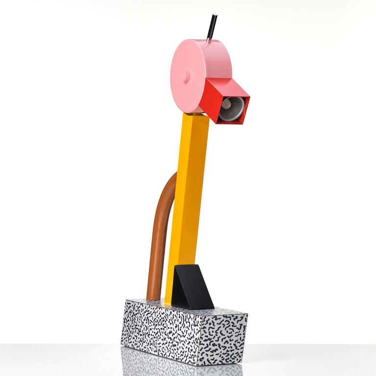 Ettore Sottsass, "Tahiti", bordslampa, Memphis, Milano, efter 1981.