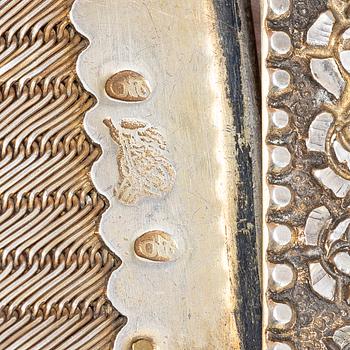 An Ottoman Empire silver belt, Turkey, circa 1880. Total weight approx. 418 g.