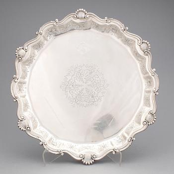 FAT, silver, rokokostil, svenska importstämplar, tidigt 1900-tal. Vikt 1329 cm.
