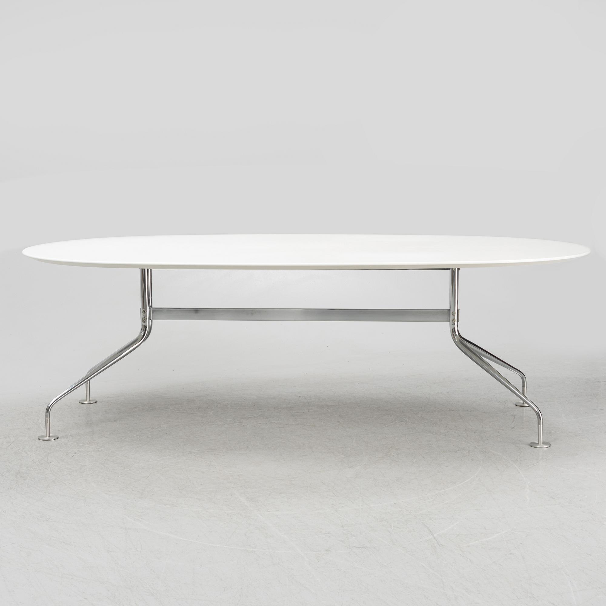 A 21st Century dining table.