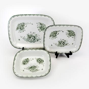 Servis "Grön Anna" 96 dlr porslin, Rörstrand, 1900-talets senare del.